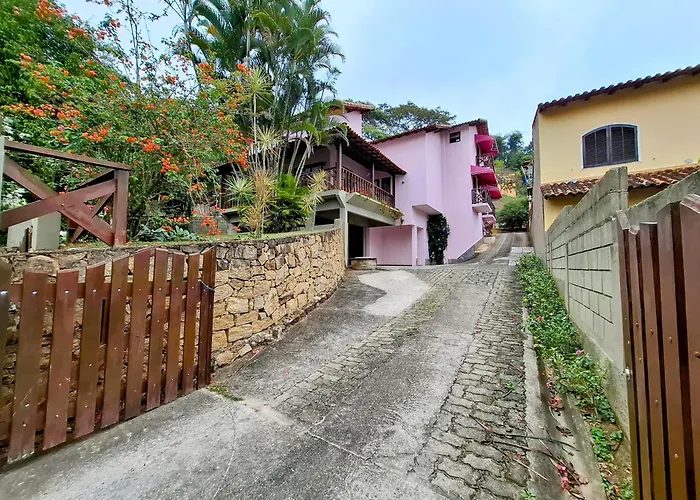 Casa Rosada Seu Refugio Na Serra Miguel Pereira
